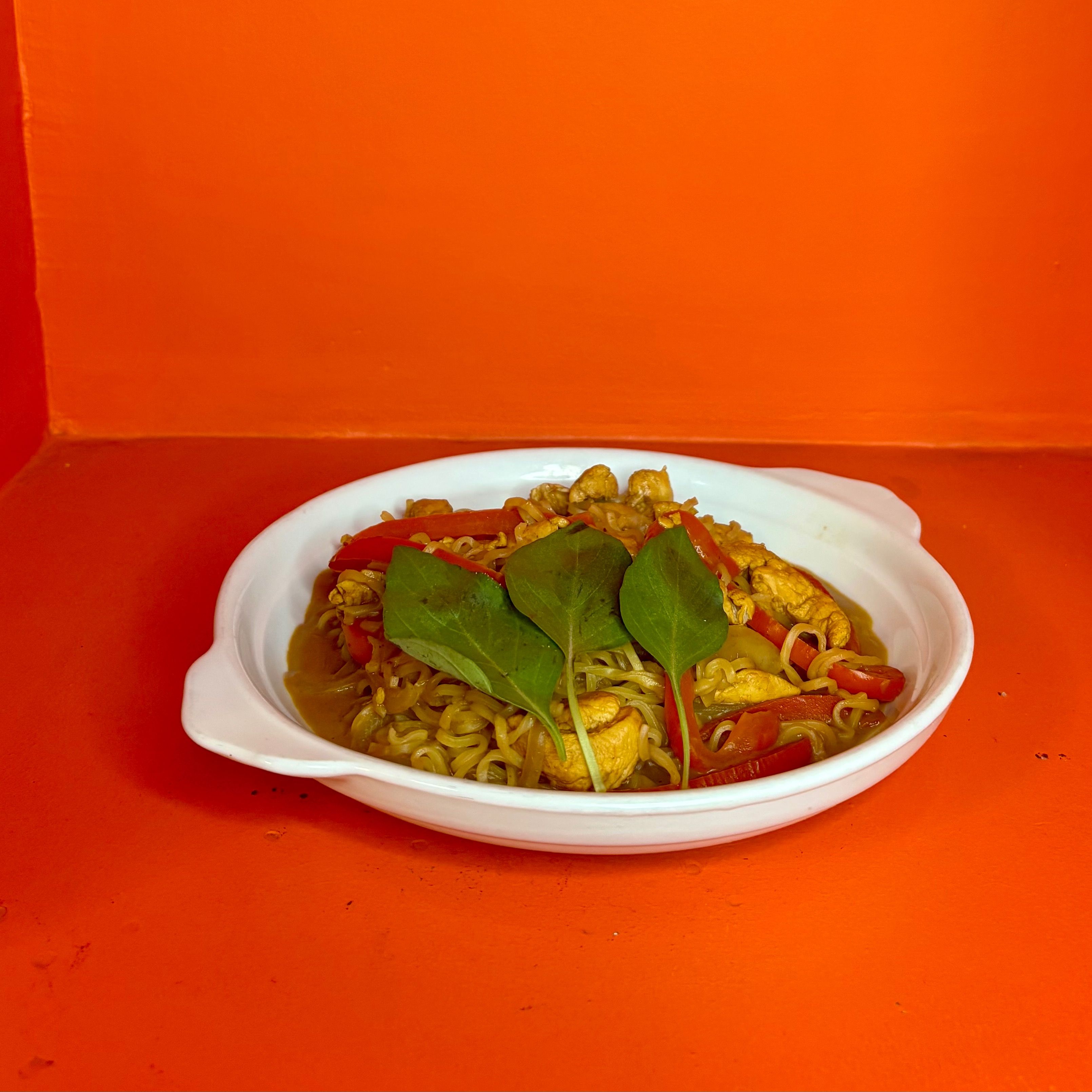 نودل مرغ و کاری(جدید)