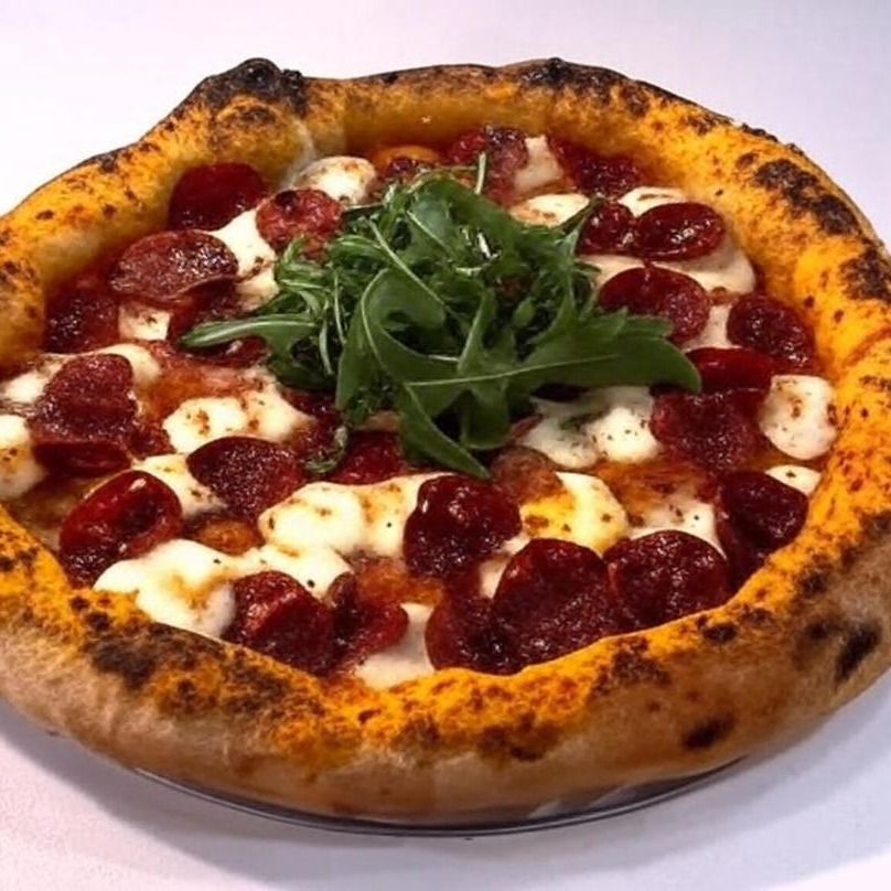 پیتزا پپرونی تخمیری