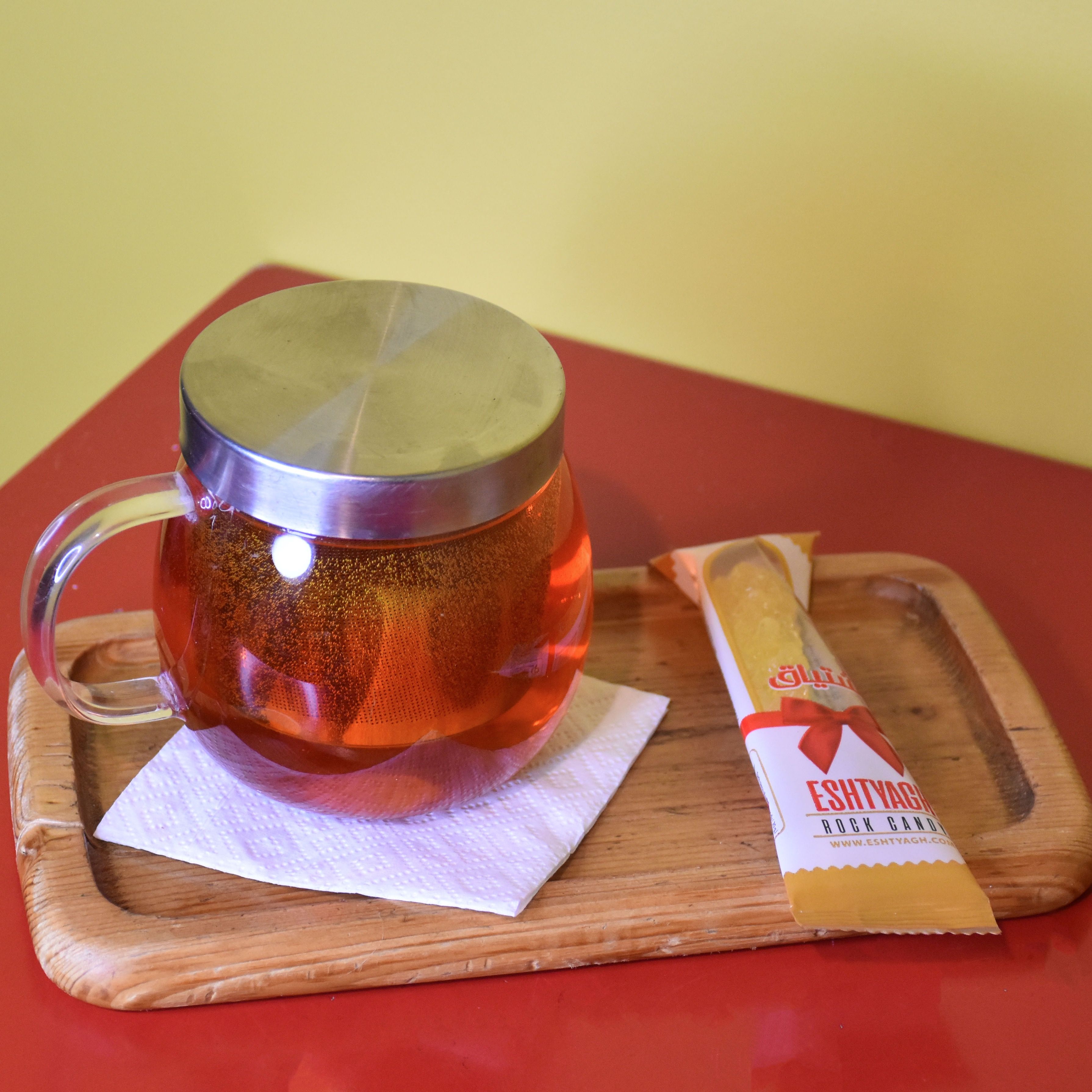 چای دمی لیمو عسل