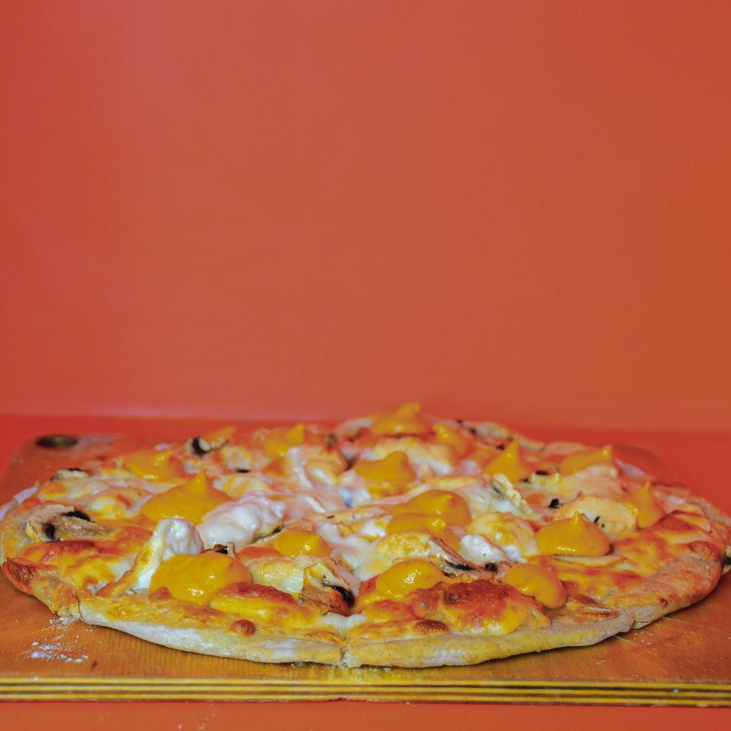 پیتزا مرغ کاری 